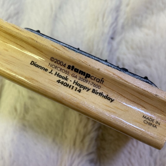 Rubber Stamp Lot Bundle w/ Craft Case Inkadinkado Greeting Card Stamps Some VTG - Picture 11 of 16